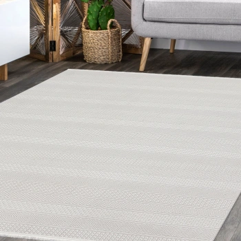 Babil Koleksiyonu Mikrofiber İplik Jüt Taban Lüks Halı