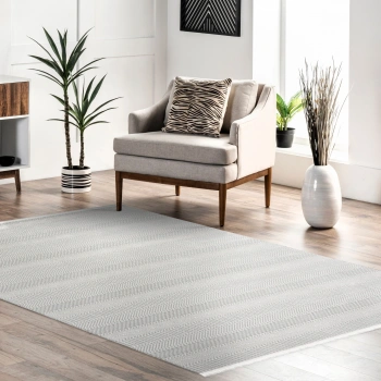 Babil Koleksiyonu Mikrofiber İplik Jüt Taban Lüks Halı