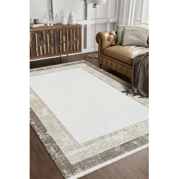Saloon Koleksiyonu Akrilik İplik Jüt Taban Lüks Halı