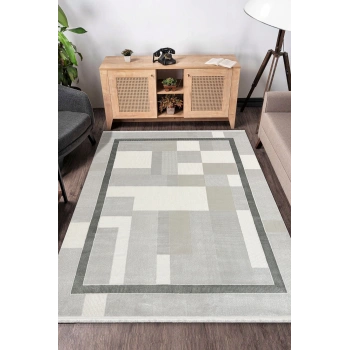 Saloon Koleksiyonu Akrilik İplik Jüt Taban Lüks Halı