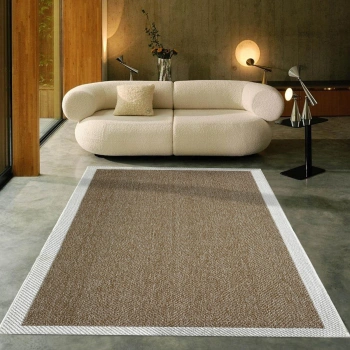 Sunset Koleksiyonu Polyester İplik Jüt Taban Lüks Halı