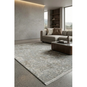 Lizbon Koleksiyonu Modern Desenli Akrilik Makine Halısı