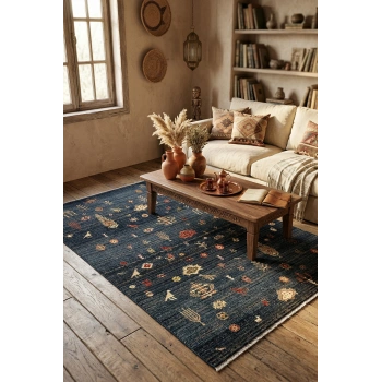 Antique Koleksiyonu Şık ve Dayanıklı Mikrofiber İplik Halı