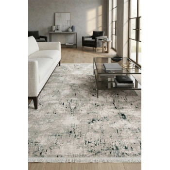Rustik Koleksiyonu Dayanıklı Akrilik İplik Doğal Renk Tonları ve Modern Tasarım Halı