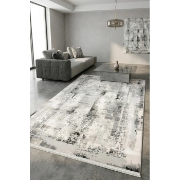 Rustik Koleksiyonu Dayanıklı Akrilik İplik Doğal Renk Tonları ve Modern Tasarım Halı