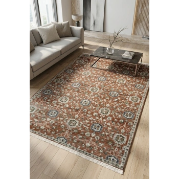 Butik Koleksiyonu Mikrofiber İplik Jüt Taban Lüks Halı