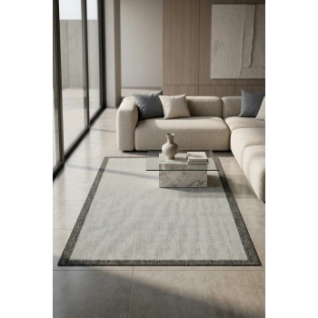 Sunset Koleksiyonu Polyester İplik Jüt Taban Lüks Halı