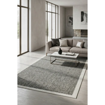 Sunset Koleksiyonu Polyester İplik Jüt Taban Lüks Halı