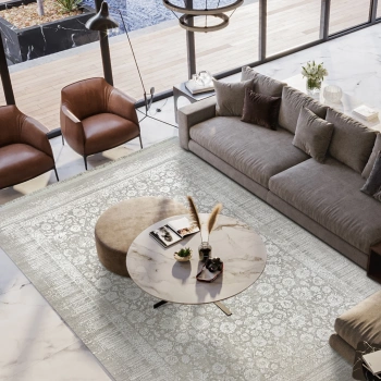 İpek Koleksiyonu 100 Tarak Lüks Viskon Akrilik Halı