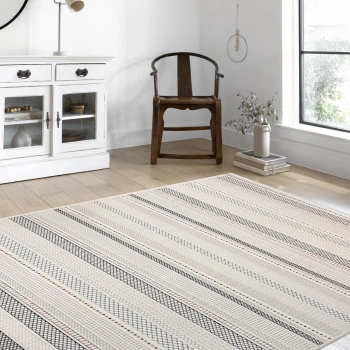 Lavinia Koleksiyonu Modern ve Zarif Desenli Mikrofiber Halı