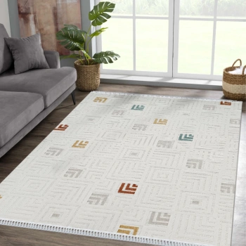 WoolenMudo Koleksiyonu Mikrofiber İplik Halı