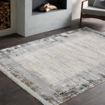 Victoria Koleksiyonu Viskon Akrilik Halı Sık Dokuma