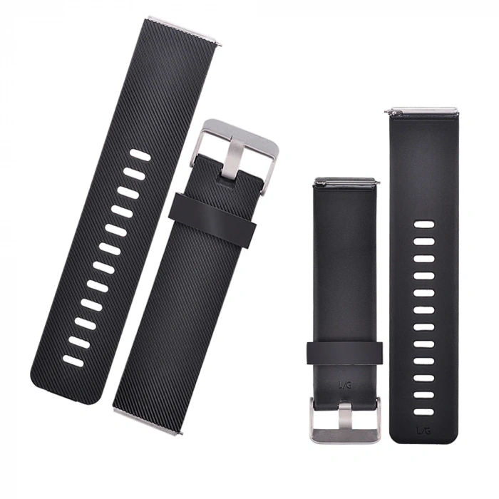 22MM Gear S3 Watch 4 46mm GT2 46MM  Silikon Kayış-(5775)