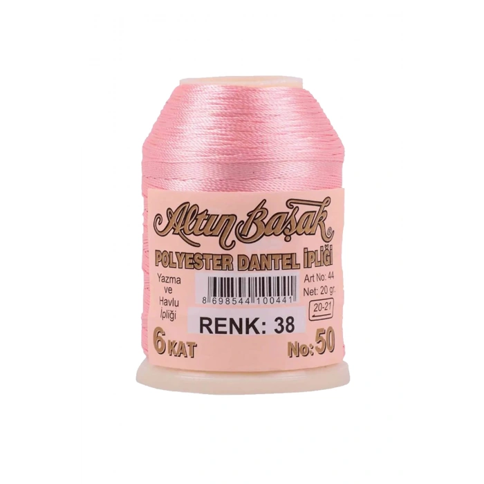 3 Adet Altınbaşak Oya ve Dantel İpi 20 gr - Royaleks - No: 038