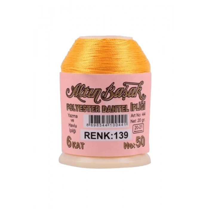 3 Adet Altınbaşak Oya ve Dantel İpi 20 gr - Royaleks - No: 139 - 019 - 874