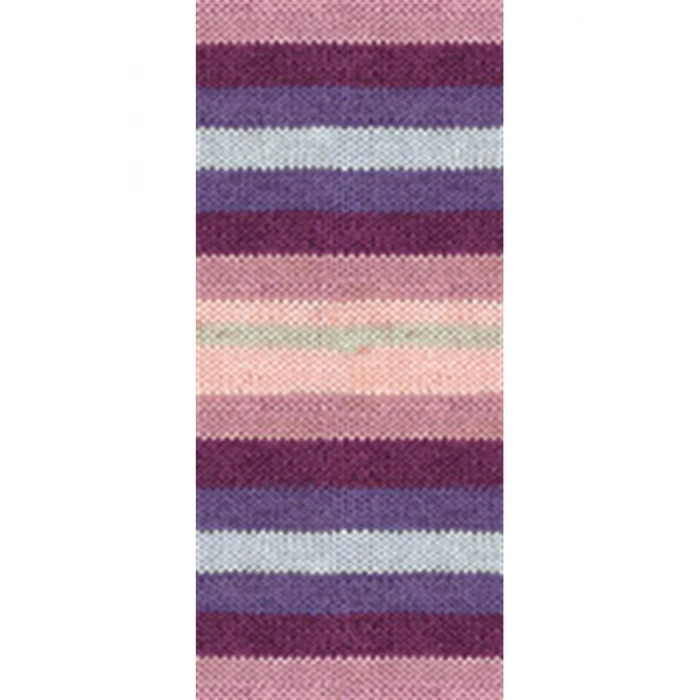 5 Adet Vega Stripe Premium Akrilik El Örgü İpi Yünü No: 82415