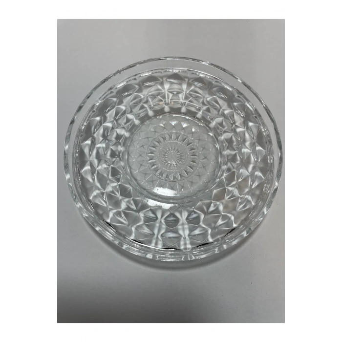 Alin Adela 6lı Cam Çay Tabağı Çay Tabak Altlığı Royaleks-RYG8030