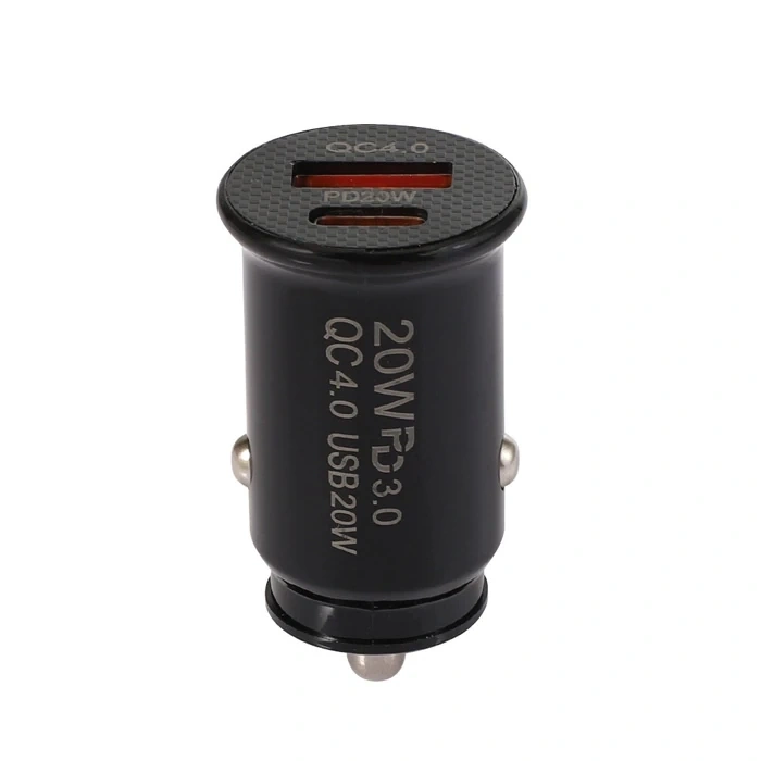 ALLY 20W USB Ve Type-c Çıkışlı Araç İçi Çakmaklık Hızlı Şarj Başlığı-(5775)