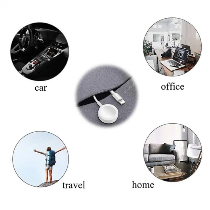 Ally 2in1 Apple Watch Şarj- İPhone Usb Şarj Kablosu-(5775)