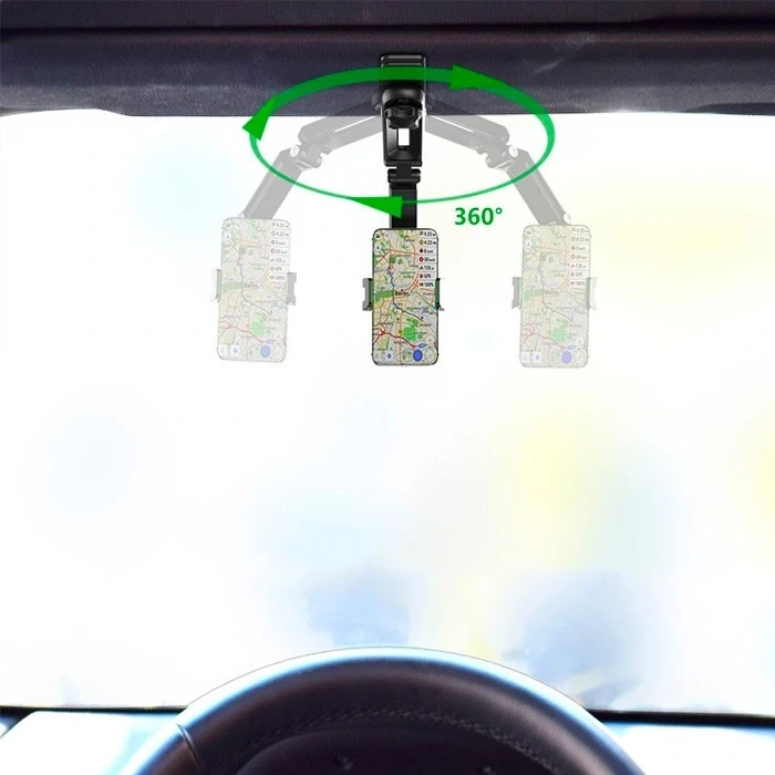 Ally 360 Dönebilen Multifonksiyonel Güneşlik Araç Telefon Tutucu-(5775)