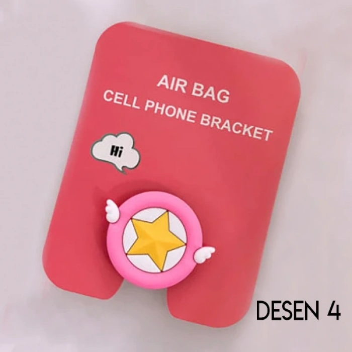 Ally 3d Sevimli Hayvanlar Pop Stand Telefon Tutucu-(5775)