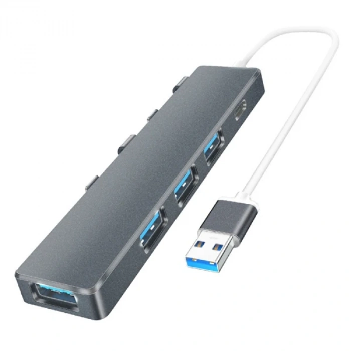 ALLY ADS-301A Usb 3.0 4 Usb Port Adaptör Hub Çoklayıcı 1 type C-(5775)