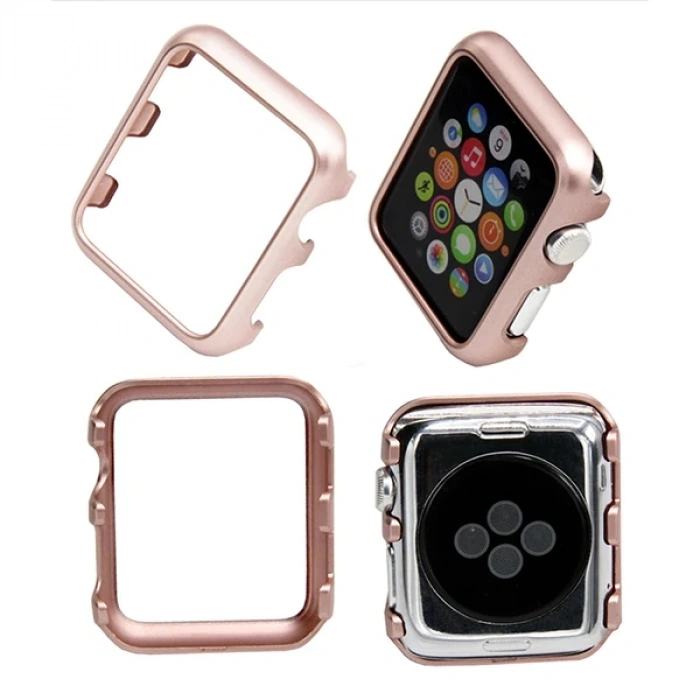 Ally Apple İWatch 2-3 42mm Lazer Kaplama Pc Kılıf-(5775)