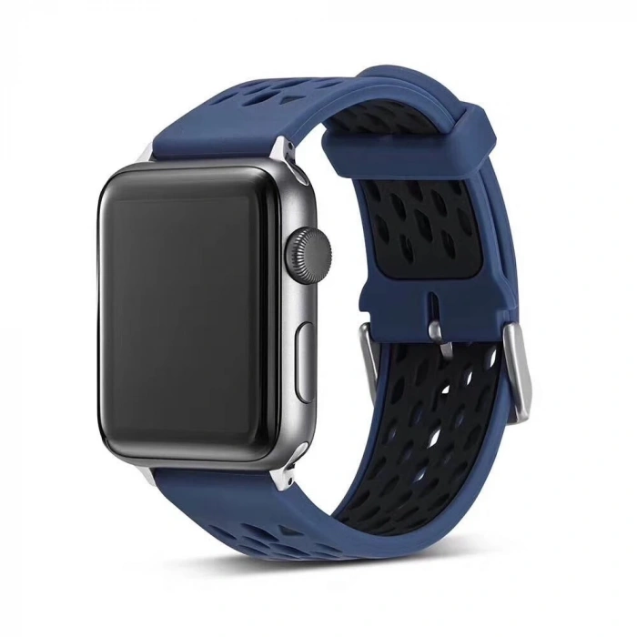 Ally Apple Watch 7-8 45mm 6-5-4 44mm Soft Silikon Kayış 3-2-1 42mm-(5775)