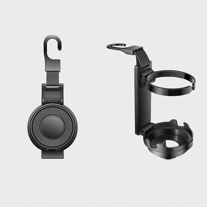 ALLY Araba Arka Koltuk İçin 3in1 katlanabilir çok fonksiyonlu Telefon Bardak Ve Çanta Tutucu-(5775)