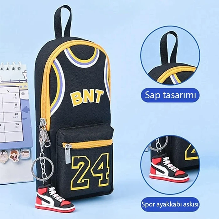 ALLY büyük kapasiteli tuval kalemlik kılıf tutucu kalem kutusu-(5775)