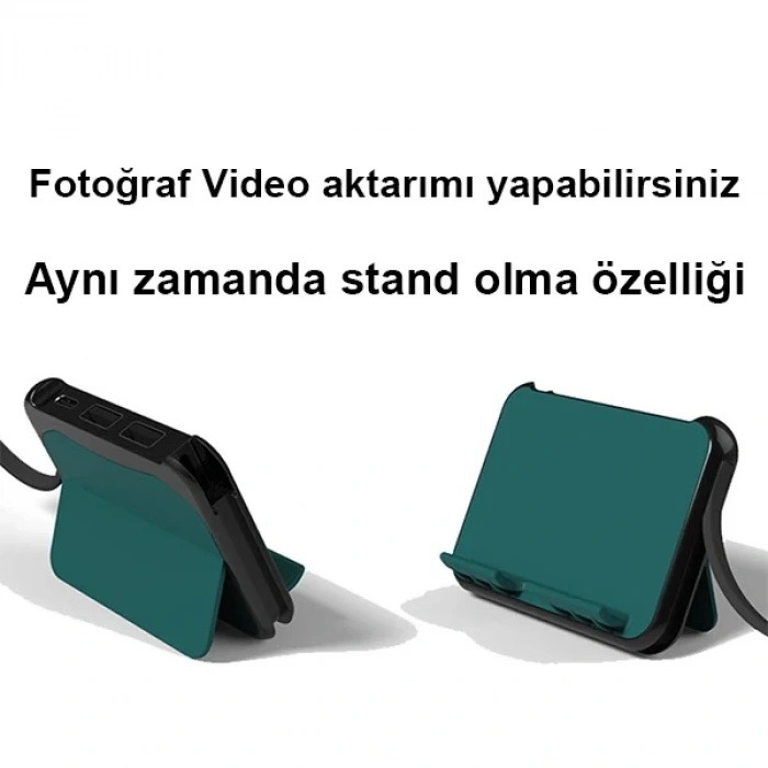 Ally C05 Çok fonksiyonlu İPhone OTG Adaptör Çoklayıcı&Stand-(5775)