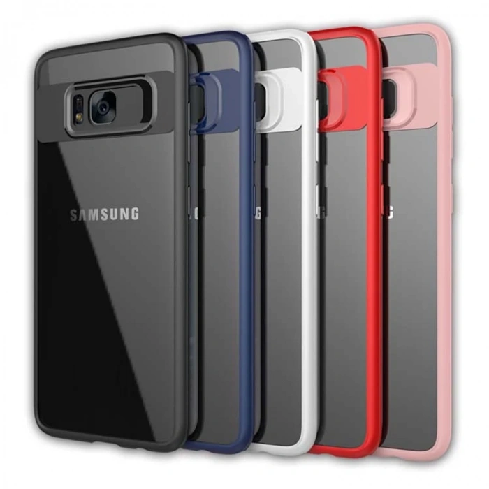 Ally Galaxy S8 Ultra Slim Trasparan Premium Silikon Kılıf-(5775)