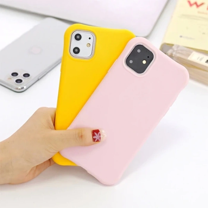 Ally iPhone 11 PRO 5.8 İnch Shockproof Tpu Soft Slim Silikon Kılıf-(5775)