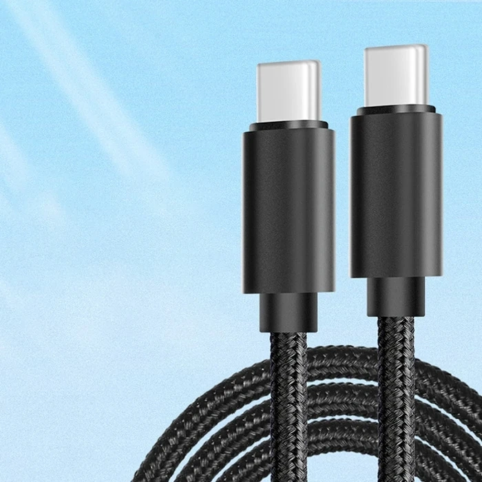 Ally İPhone 15 65W Type-C to Type-C Hızlı Şarj ve Data Kablosu 2m-(5775)