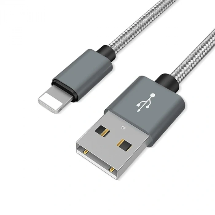 Ally İPhone İOS 3.0A Hızlı Şarj Halat Usb Kablo 20cm-(5775)