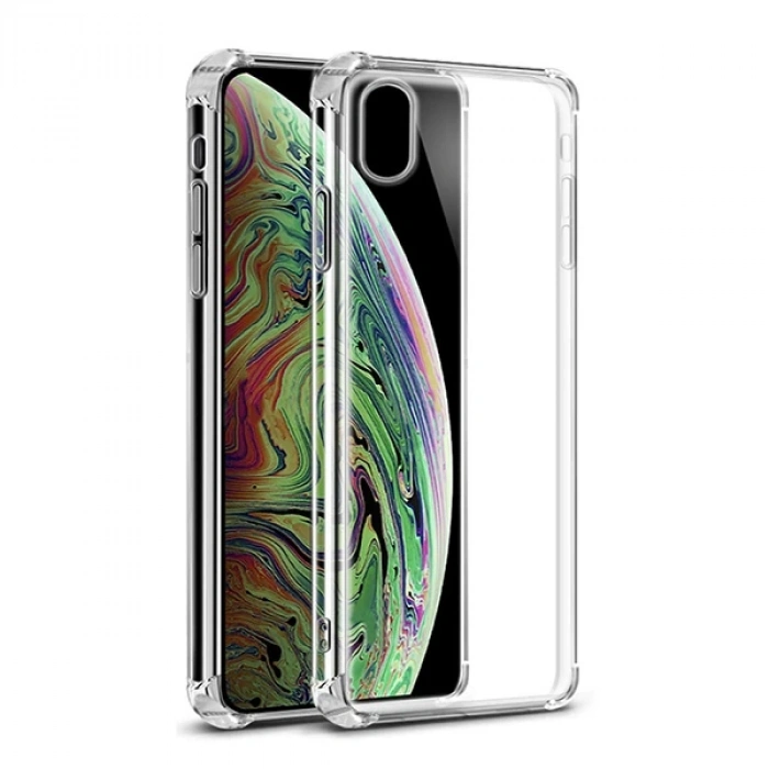 Ally İphone  Xs Max 6.5 Anti-Drop Darbe Emici Silikon Kılıf-(5775)