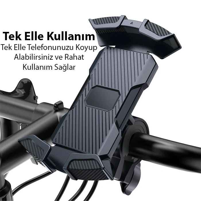 ALLY K20 Motor ve Bisiklet Gidonu İçin Telefon Tutucu-(5775)