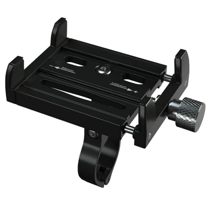 ALLY KR01 Bisiklet Motosiklet Gidon Telefon TutucuMetal Vidalı-(5775)