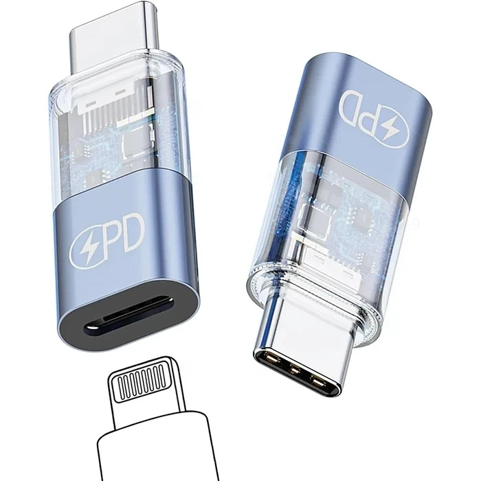 ALLY Lightning to Type-C Dönüştürücü Hızlı çevirici Şarj Adaptörü-(5775)