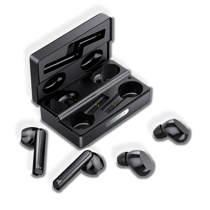 ALLY MC BH207 Çift Kablosuz Bluetooth 5.2 Kulaklık 2li Set-(5775)