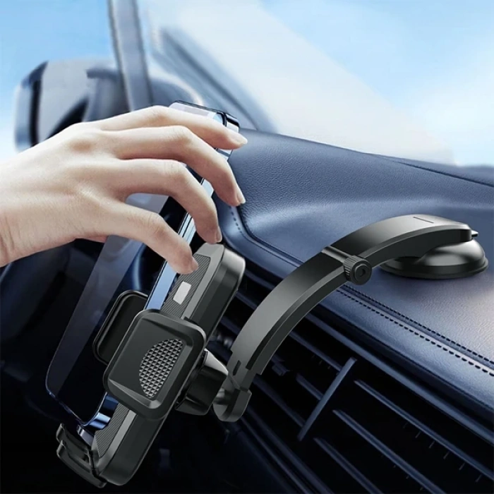 ALLY ML-199 Torpido Üstü Araç İçi Telefon Tutucu-(5775)