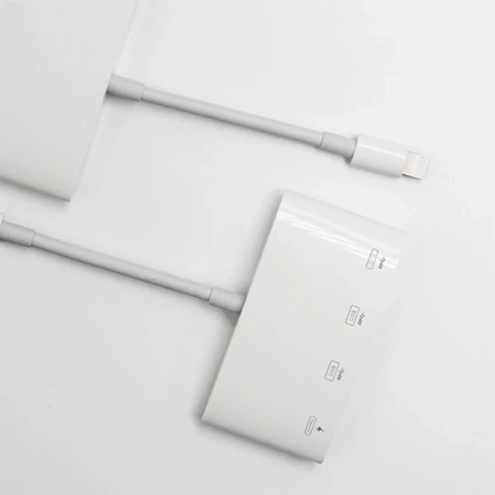 Ally NK-1040 4in1 İPhone Lightning To Usb Kamera Adaptörü-(5775)
