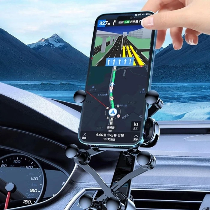 ALLY One Pro 360° Dönebilen Araç İçi Havalandırma Telefon Tutucu-(5775)