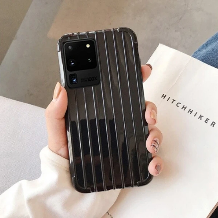 Ally Samsung Galaxy S20 Ultra Trunk Lines ince Soft Silikon Kılıf-(5775)