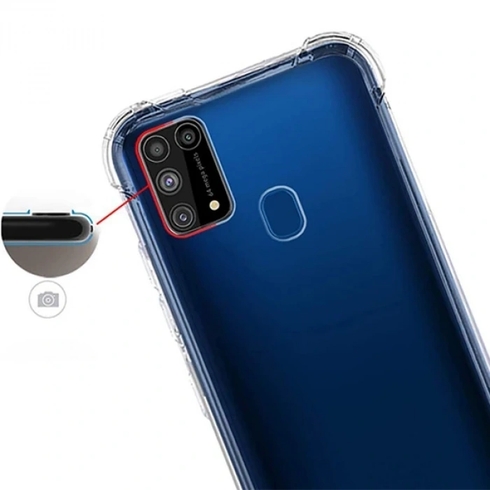 ALLY SM Galaxy M31S Anti-Drop Silikon Kılıf Shockproof kılıf-(5775)