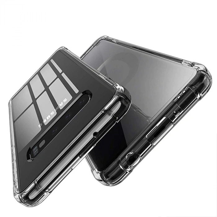 Ally Sm Galaxy S10 Anti-Drop Darbe Emici Silikon Kılıf-(5775)