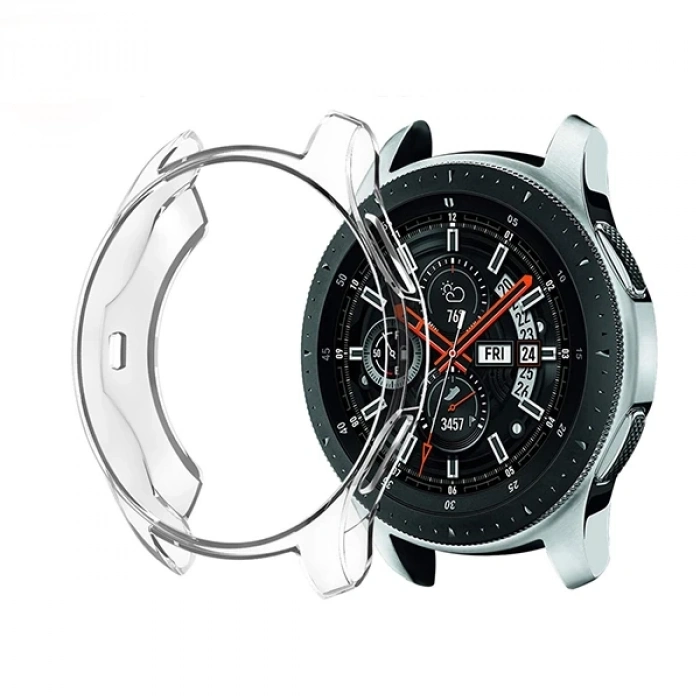 Ally Sm Galaxy Watch 42mm Slim Slikon Bumber Kılıf-(5775)