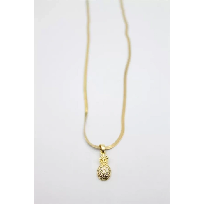 Ananas Kolye - Altın