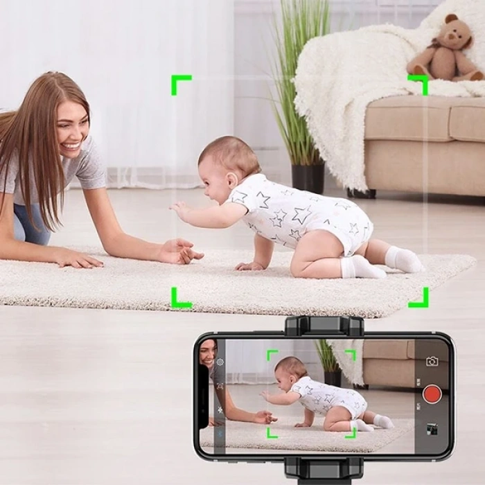 Apai Genie 360° Akıllı Selfie Sosyal Medya Video Takip Asistanı Tripod-(5775)
