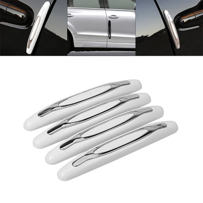 Araç 4 Parça Kapı Anti Scratch Çizik Önleyici Tampon Koruma-(5775)